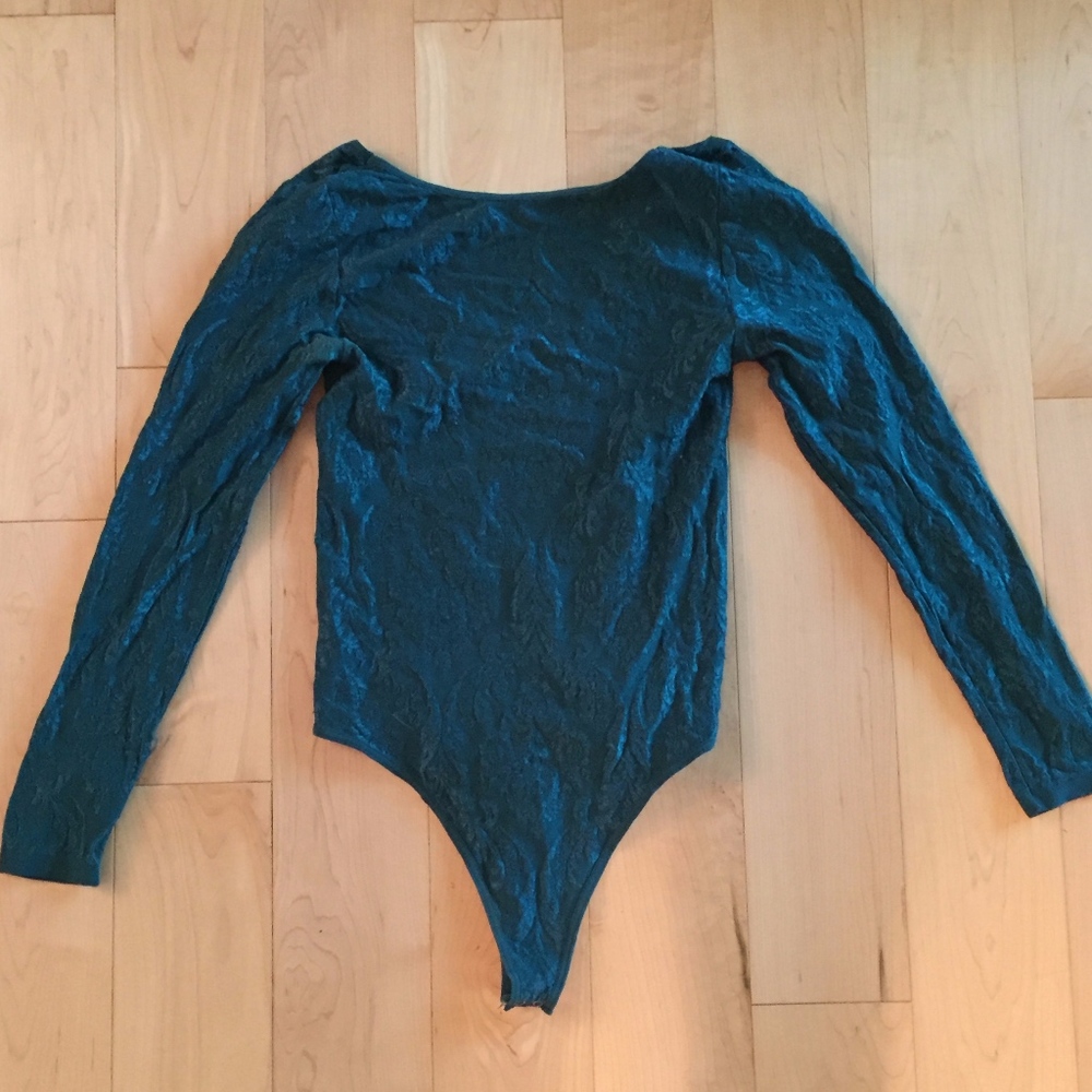 bebe Emerald Green Onesie